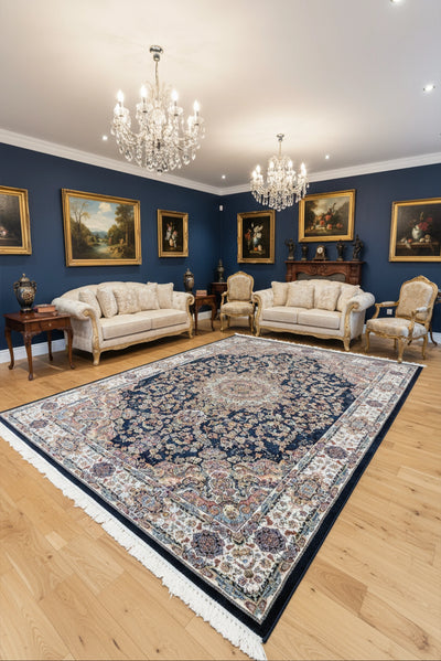 Persico Traditional Rug - 137 Blue