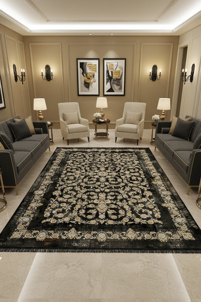 Persico Traditional Rug - 131 D.Blue