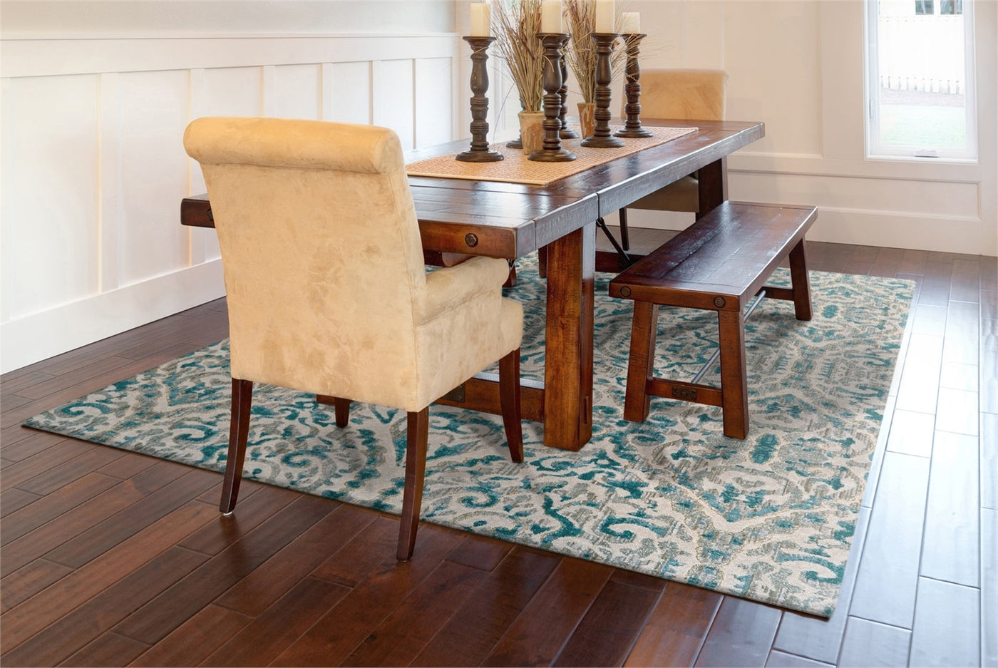 Mayson Contemporary Rug - 103 Blue