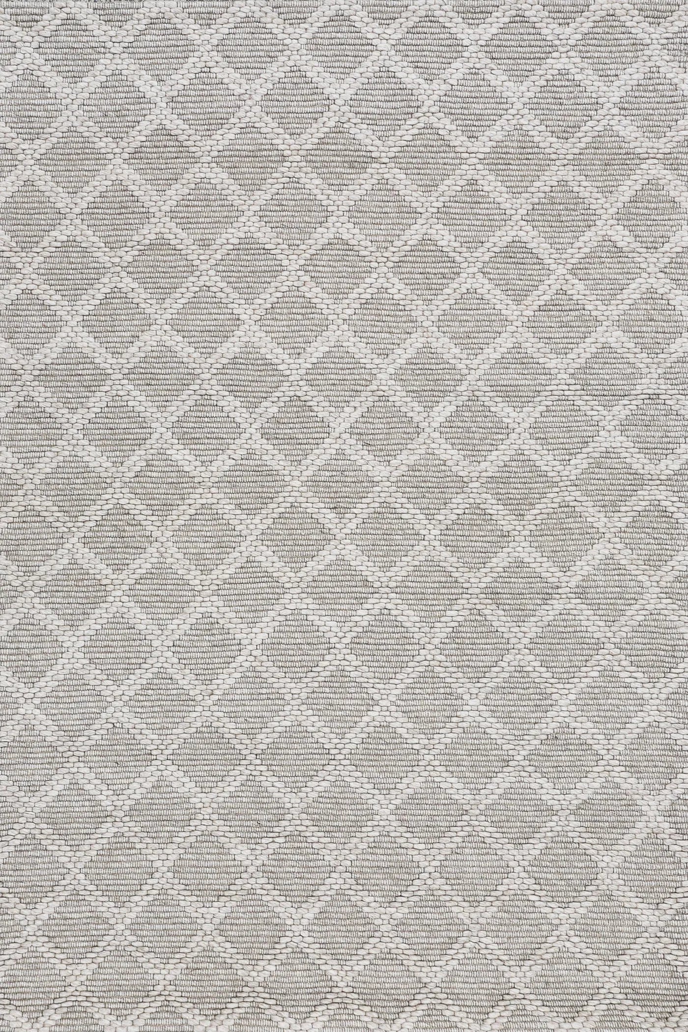 Hampton Handwoven Rug - 118 Grey