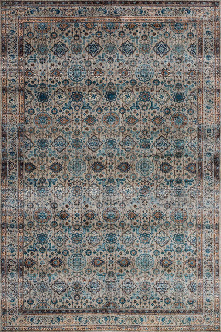 Madelaine Contemporary Abstract Rug - 110 Blue