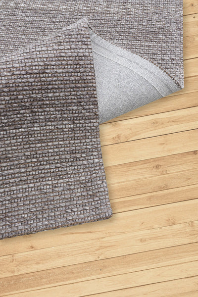 Hampton Handwoven Rug - 115 Grey