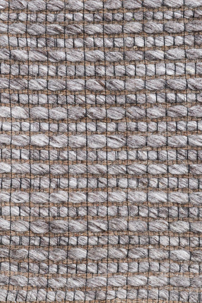 Hampton Handwoven Rug - 115 Grey