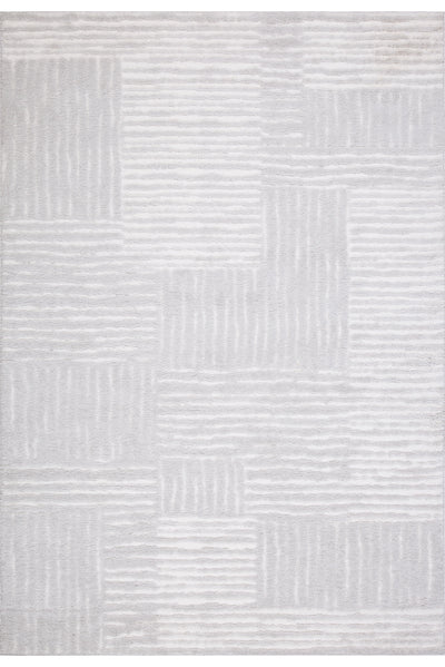 Silver Soft Rug 103  - Grey