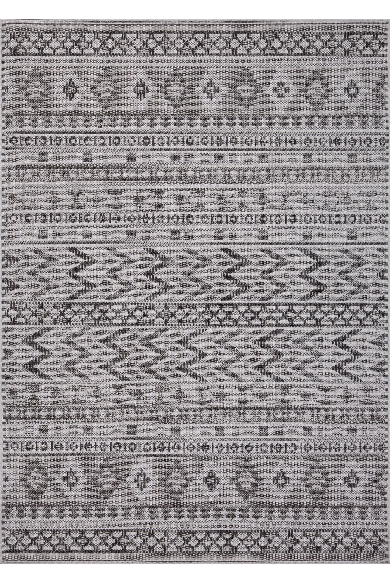 Miran Flatweave Rug 109 - Grey