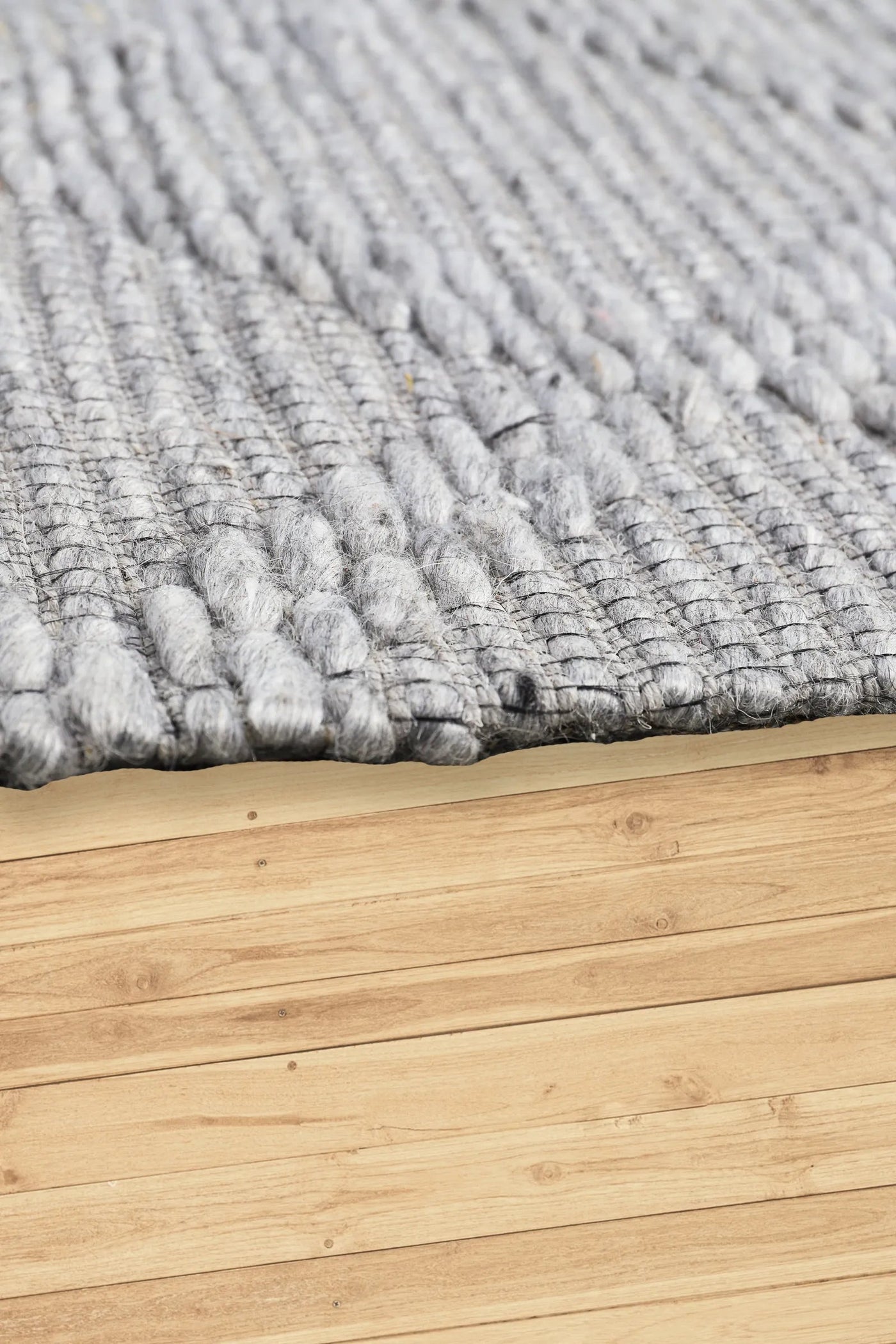 Hampton Handwoven Rug - 107 Grey