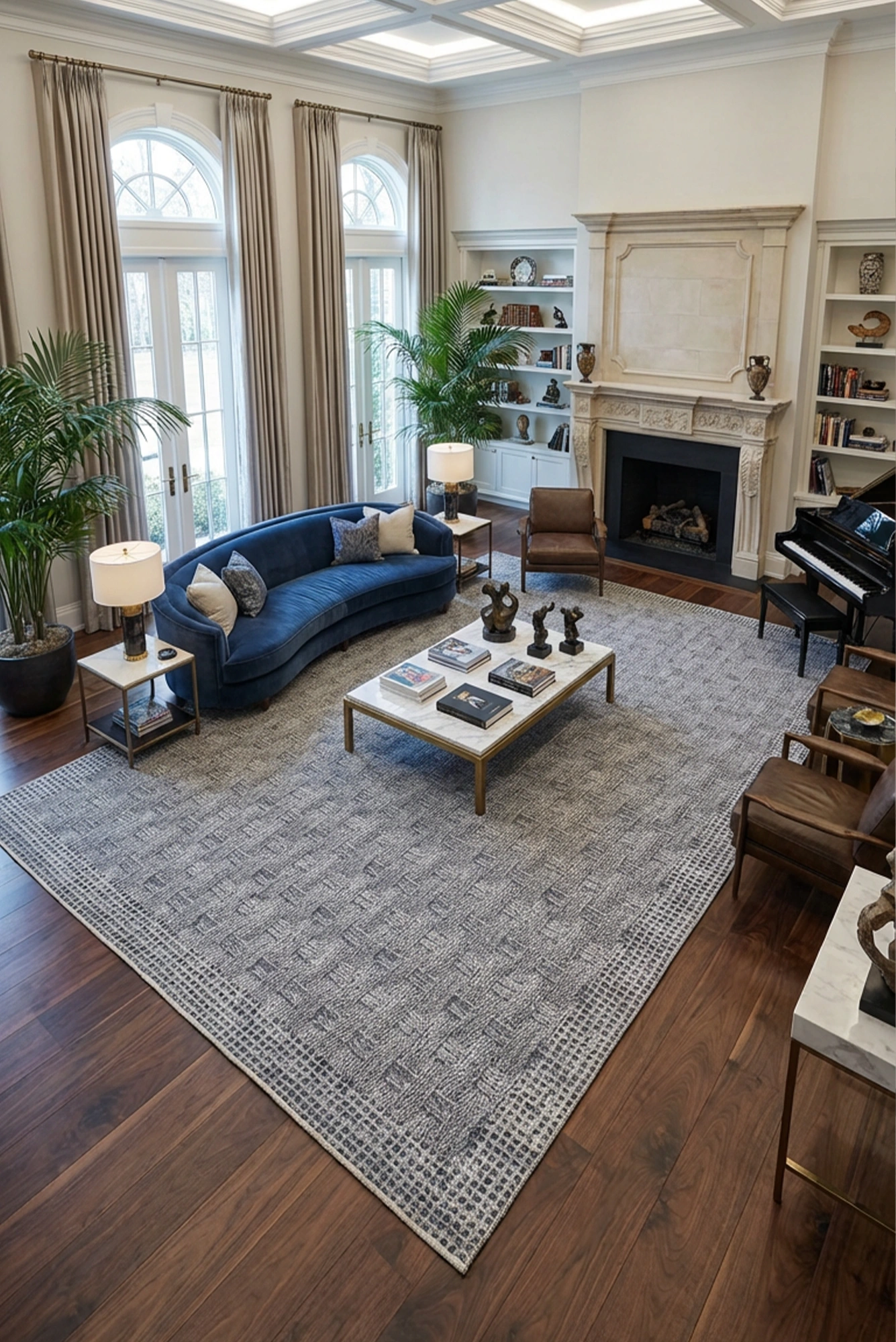 Mexico contemporary Rug - 101 Grey