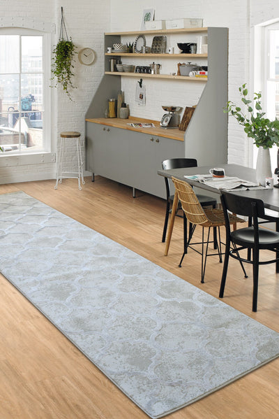 Loft Trellis Rug - 101 Grey