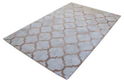 Loft Trellis Rug - 105 Rust