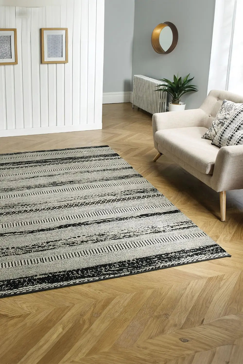 Lazio Contemporary Rug - 101 Green