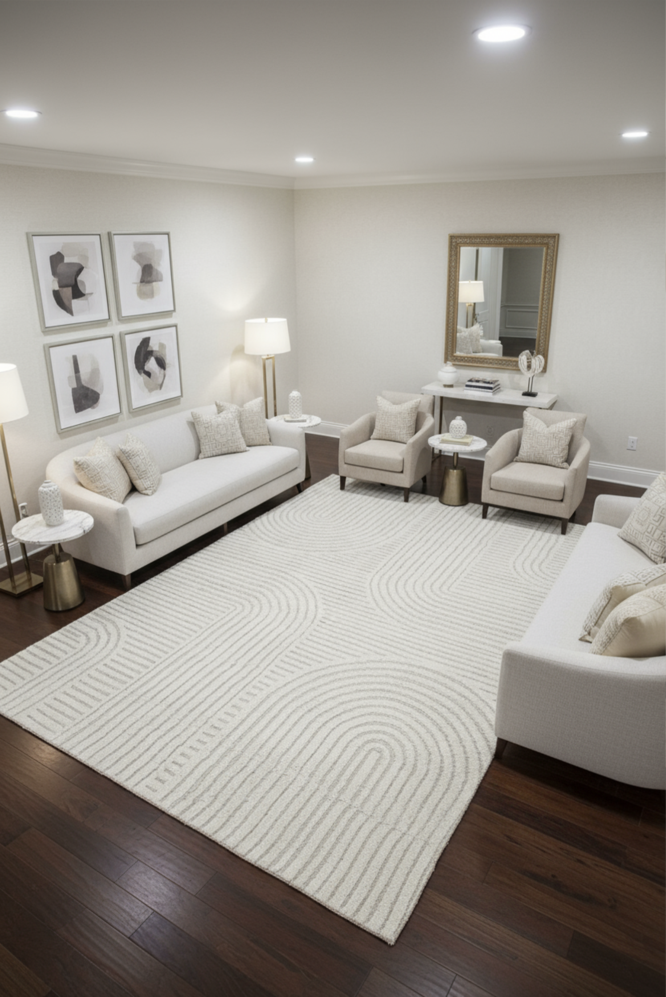 Lilly Rug Lilly Modern Grey Rug 105 | Soft Touch Comfort – Cyrus Rugs | Cyrus Rugs