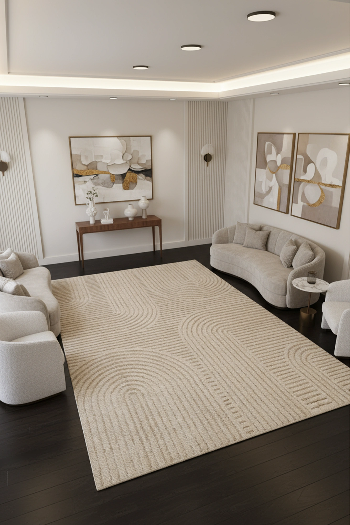 Lilly Modern Contemporary Rug - 106