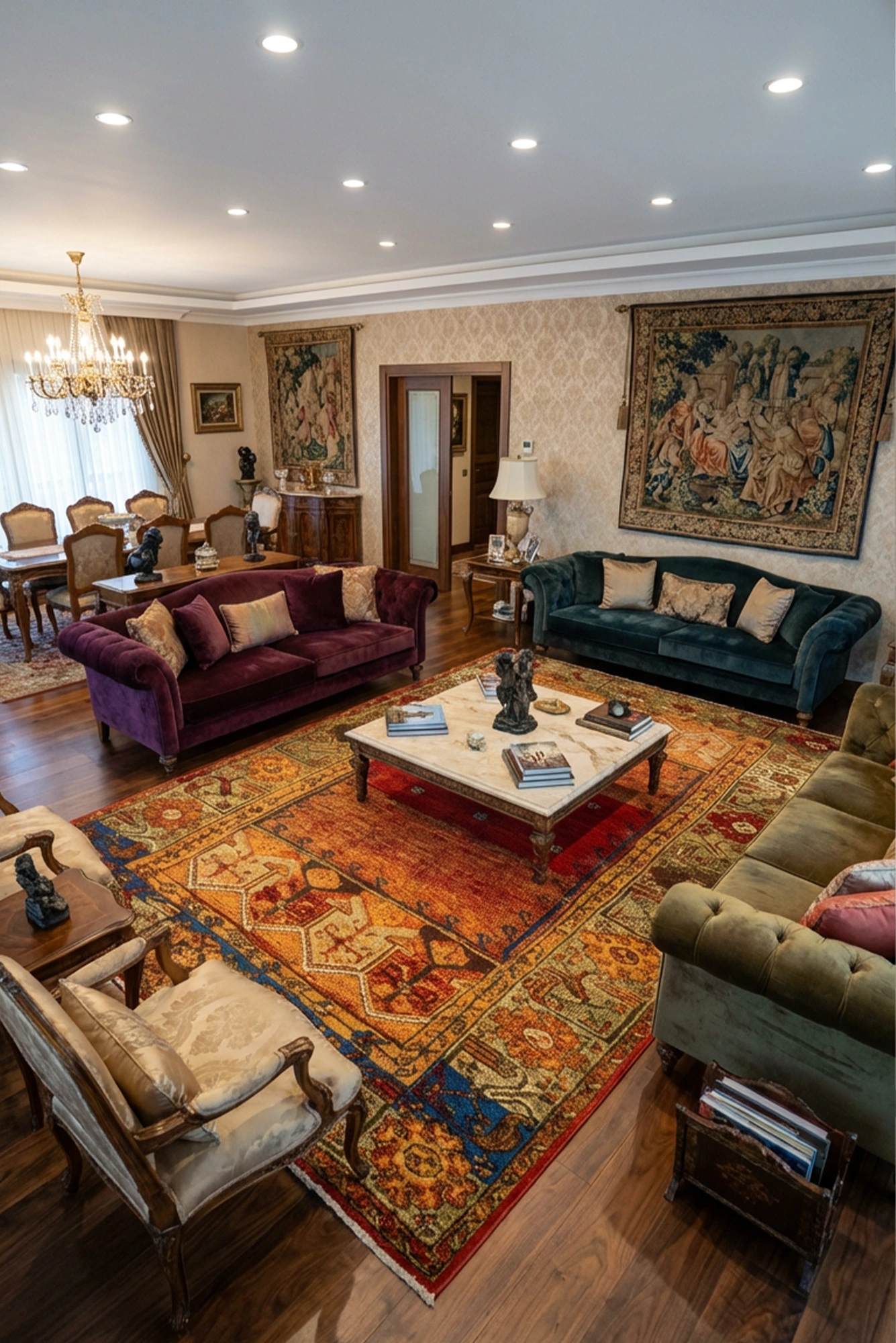 Mexico Border Rug- 107 Multicolours