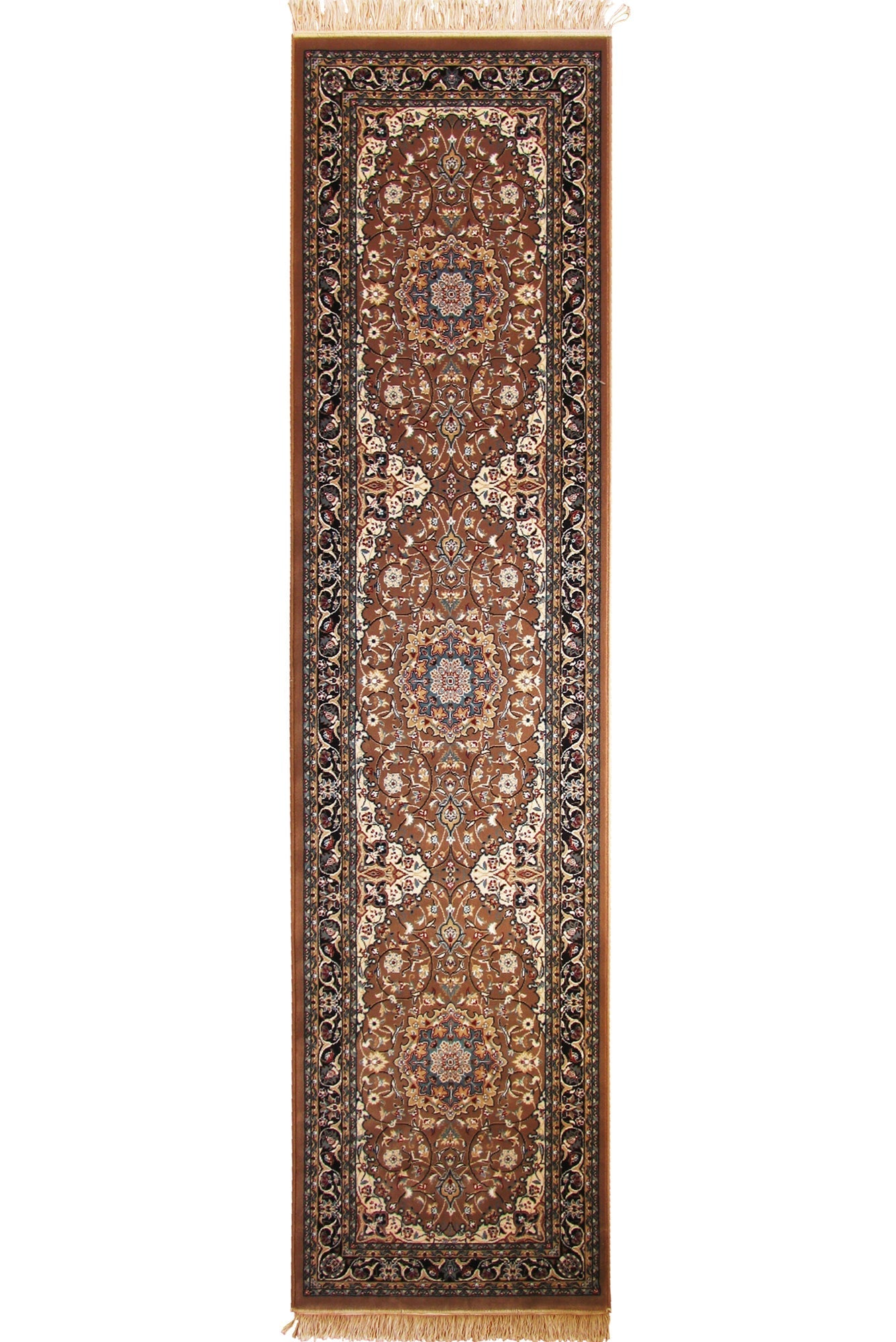 Tehran Traditional Medallion Rug - 108 Walnut