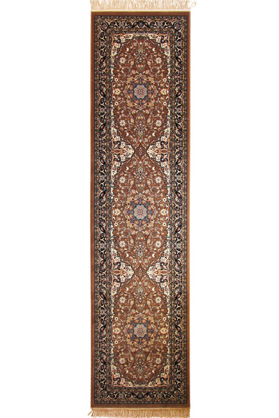 Tehran Traditional Medallion Rug - 108 Walnut