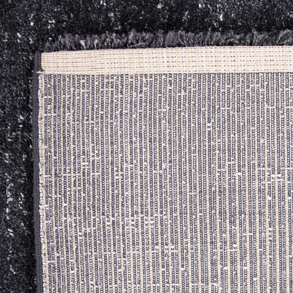 Palace Plain Shaggy Rug -106 Black