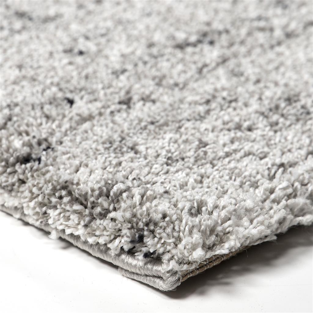 Palace Plain Shaggy Rug -101 Silver