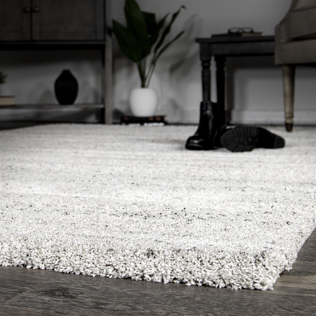 Palace Plain Shaggy Rug -101 Silver