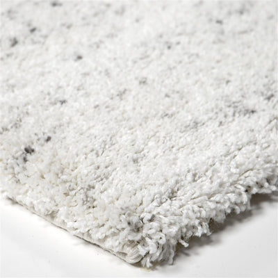 Palace Plain Shaggy Rug - 107 White