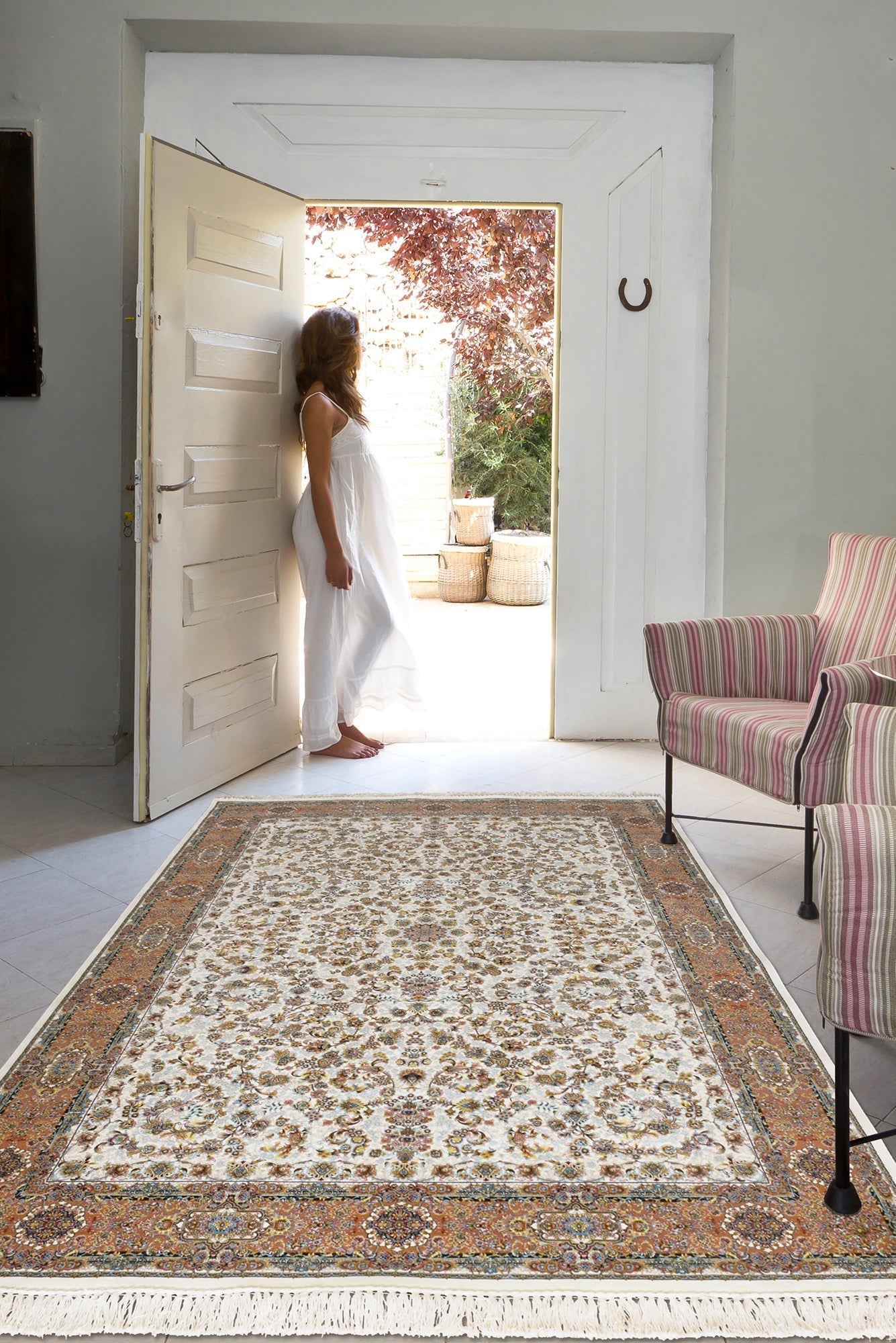 Persico Traditional Rug - 134 Cream