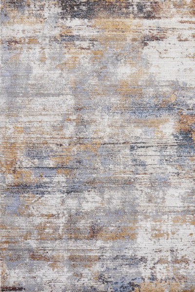 Victoria Abstract Rug - 130 Rust