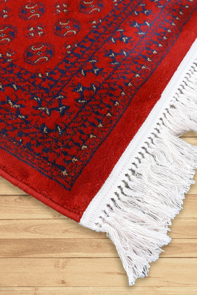 Afghan Rug 525-Red