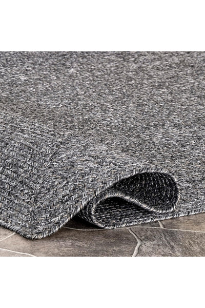 San Paulo Flatweave Rug - 102 Charcoal