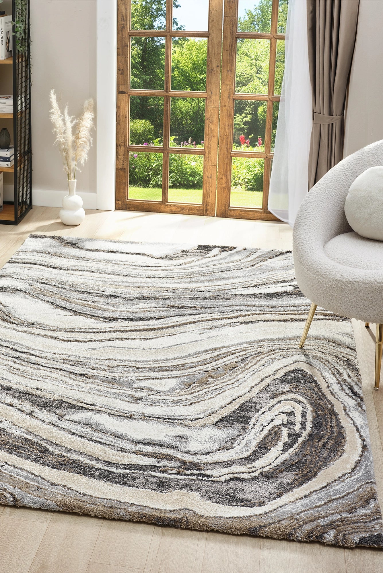 Cyrus Rugs Hyperdome Hamburg Rug -102 | Premium Soft Abstract Rugs - Australia | Cyrus Rugs