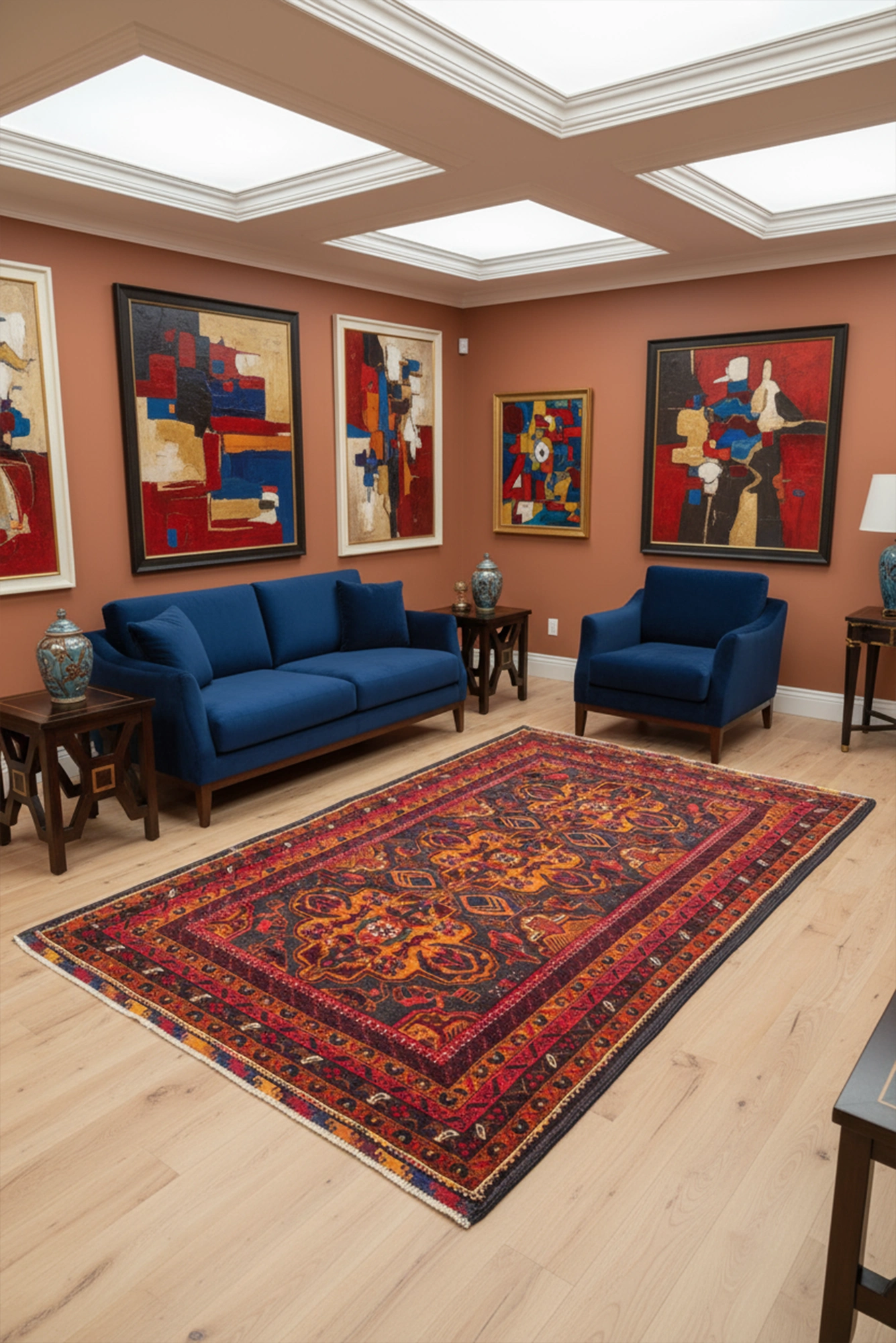 Baluch - Afghan Hand Knotted Wool Rug - 184x119 cm