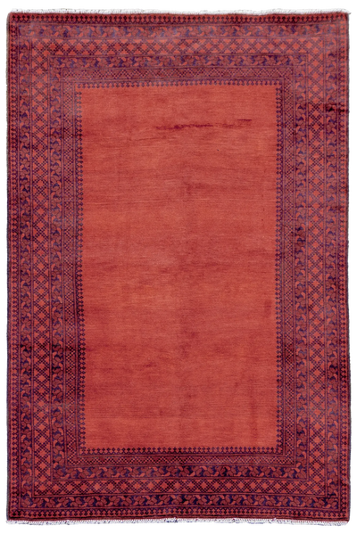 Aghche - Afghani Hand Knotted 100% Wool Rug 103 - 300x200cm