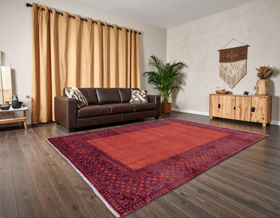 Aghche - Afghani Hand Knotted 100% Wool Rug 103 - 300x200cm