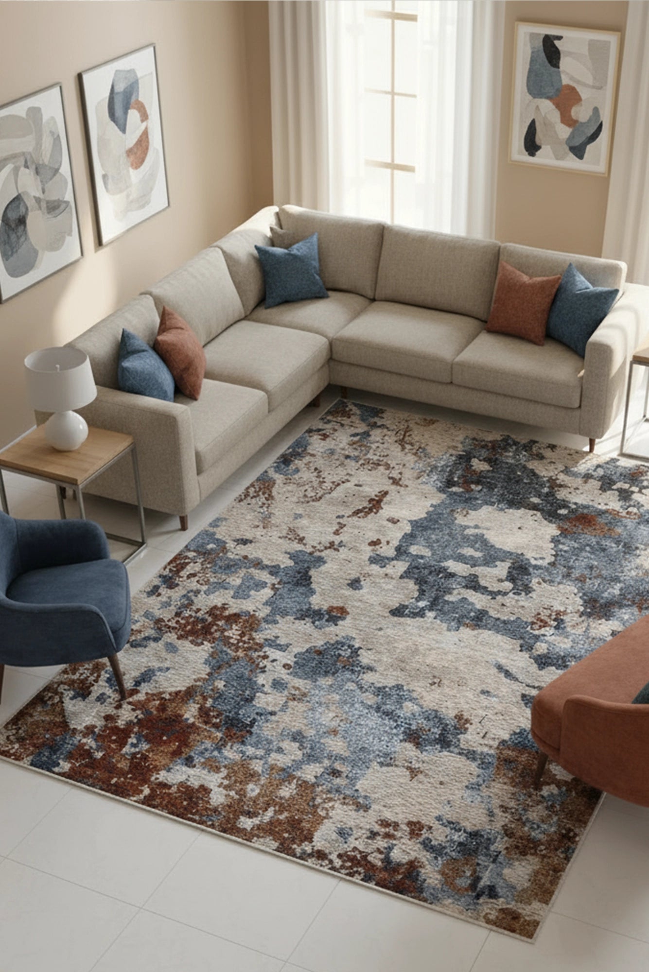 Alabama Rug Alabama Abstract Rug - 910377-C | Buy Quality Rugs Online | Cyrus Rugs