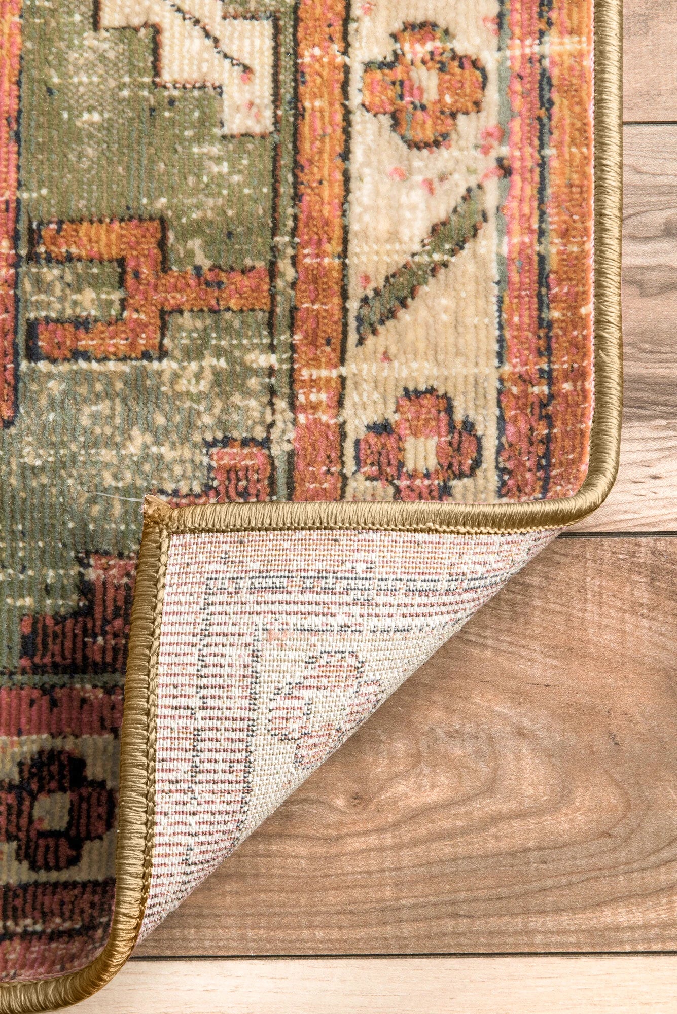 Antique Traditional Rug - 106 Rust