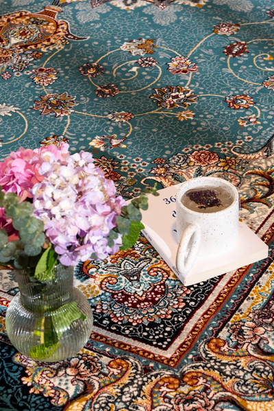 Arian Traditional Rug - 107 Blue