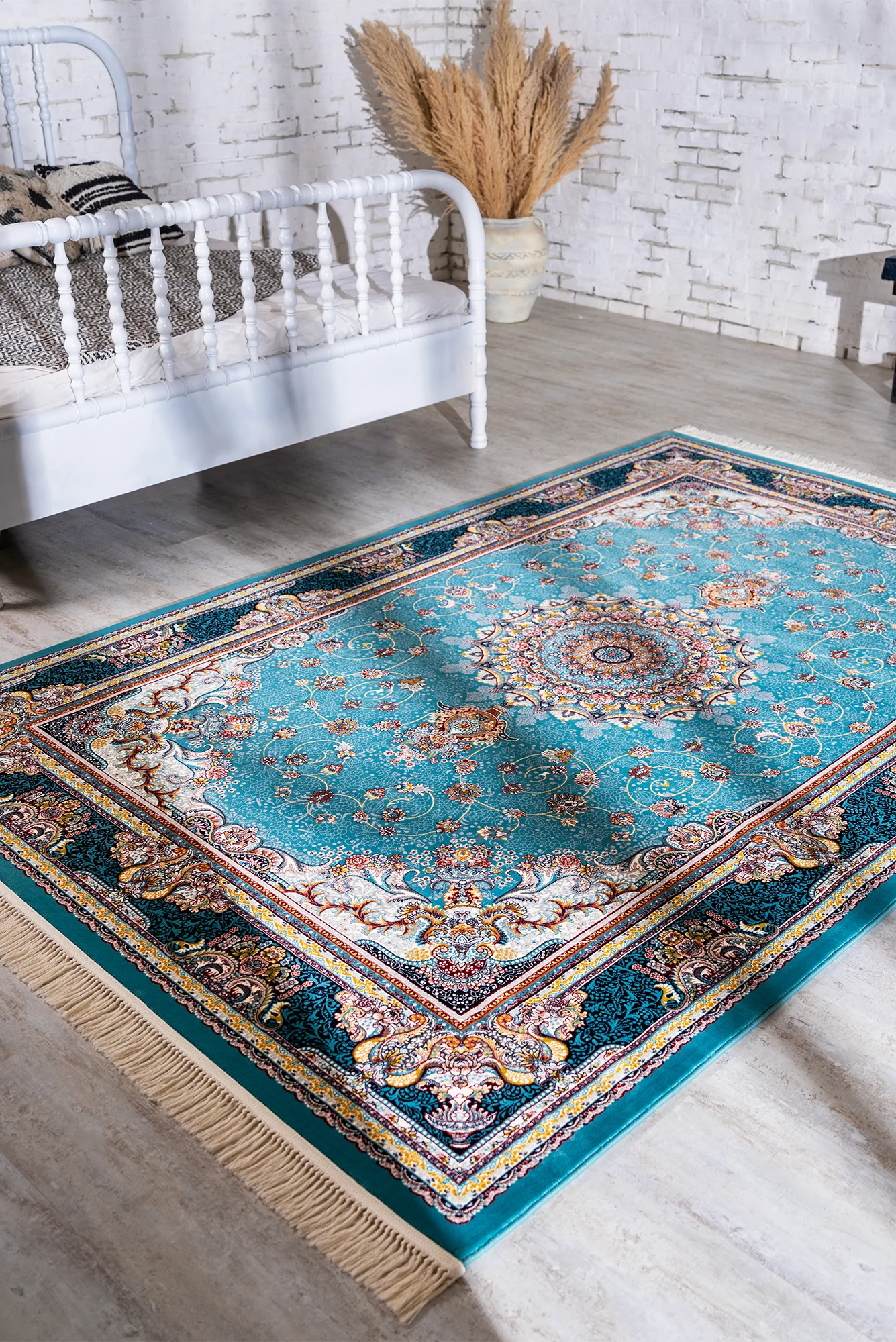 Arian Traditional Rug - 107 Blue