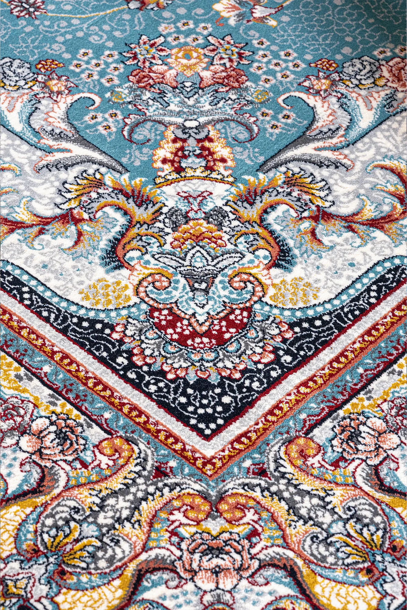 Arian Traditional Rug - 107 Blue