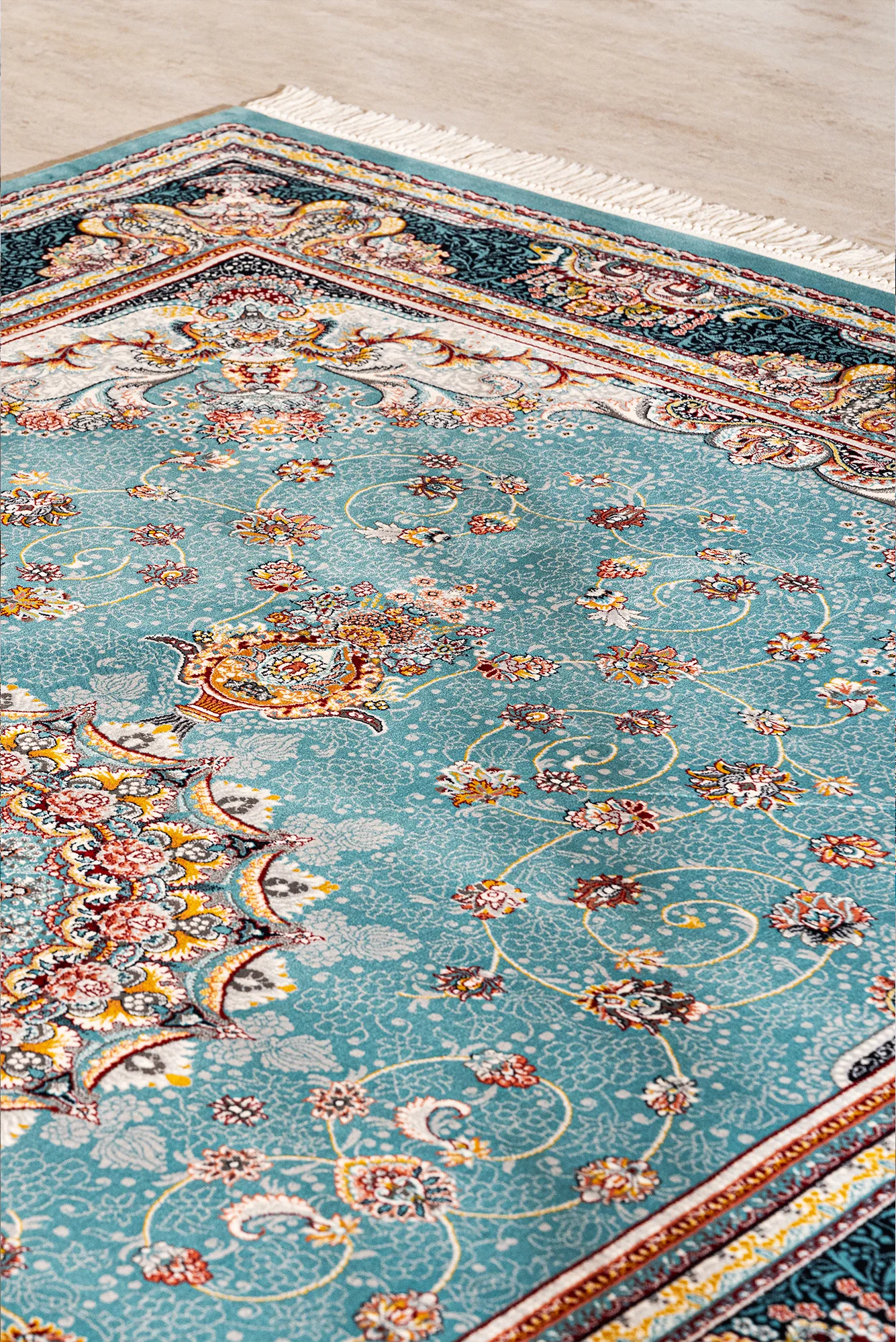 Arian Traditional Rug - 107 Blue