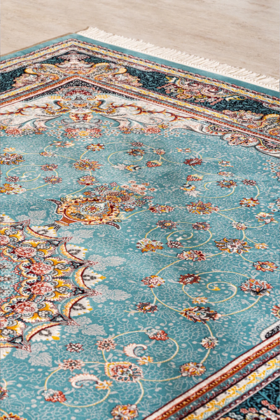 Arian Traditional Rug - 107 Blue