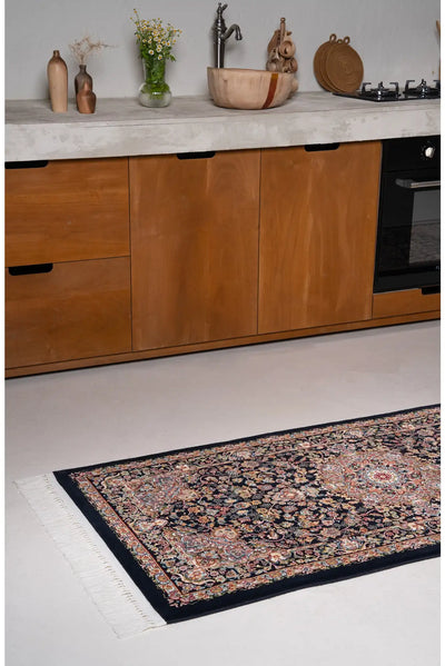 Arian Traditional Rug - 104 Dark Blue