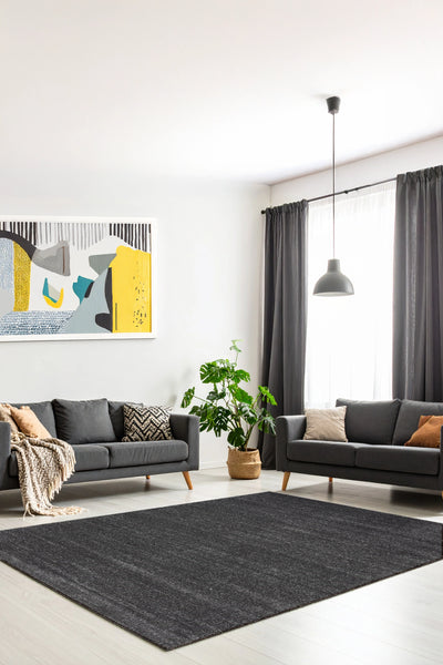 Berlin Soft Rug -  Dark Grey  - 101