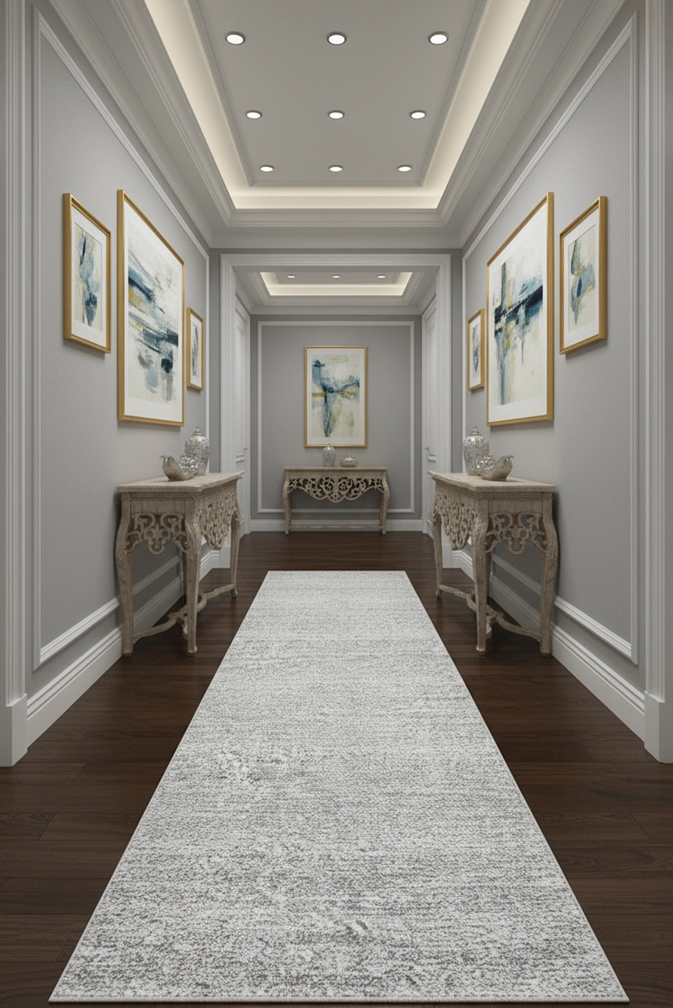 Berlin Soft Rug - Grey - 103