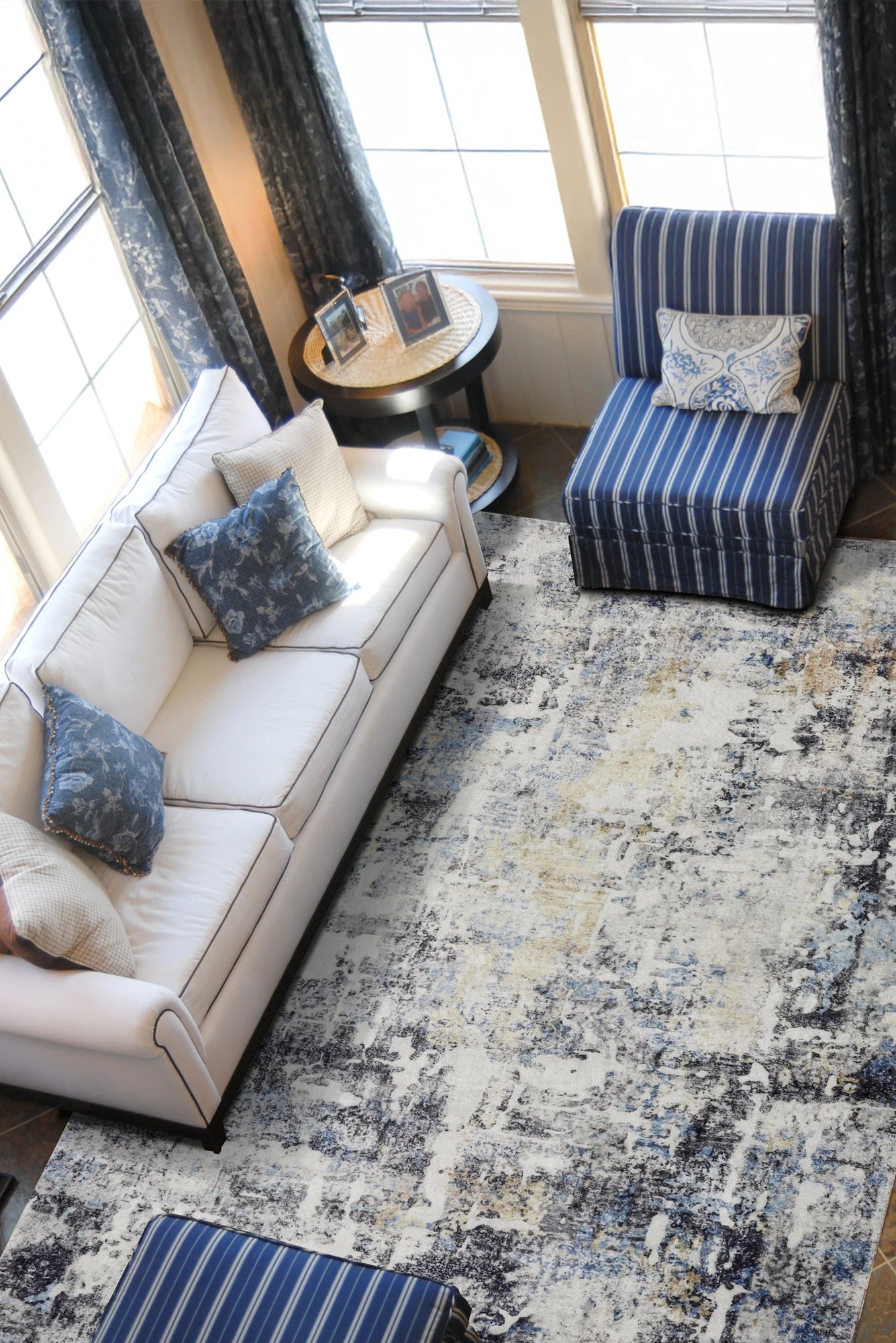 Carolina Contemporary Rug - 121 Grey