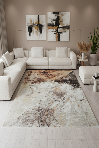 Carolina Contemporary Rug - 126 Orange