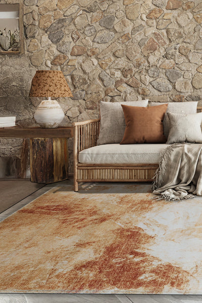 Carolina Contemporary Rug - 128 Orange