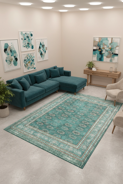 Carolina Contemporary Rug - 130 - Green