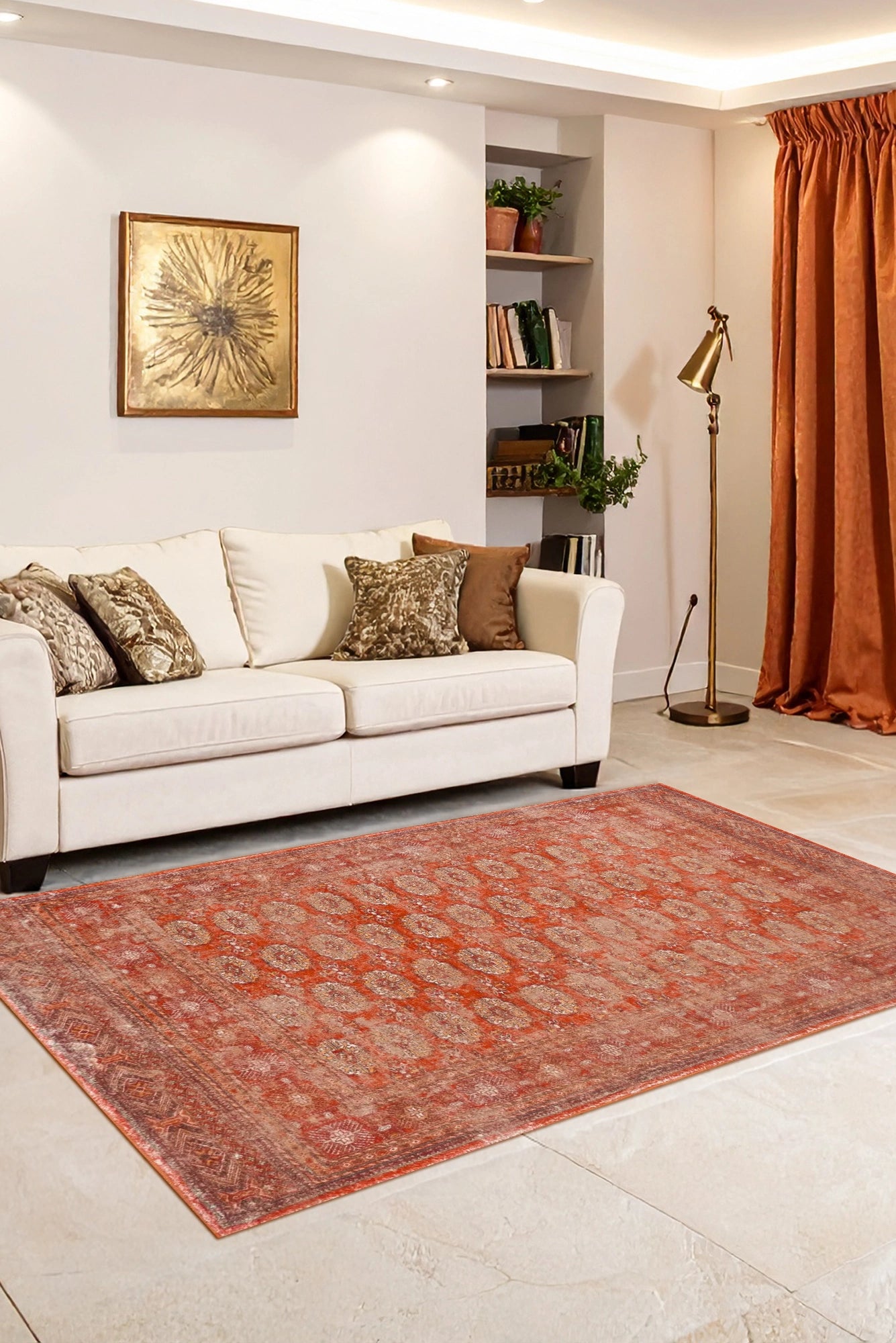 180x133 Rug Carolina Contemporary Rug - 133 - Red | Buy Rugs Online | 230x160cm ...