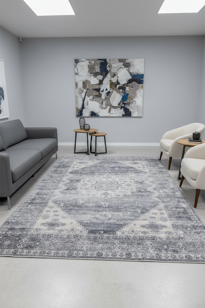 Carolina Contemporary Rug - 136 - Grey