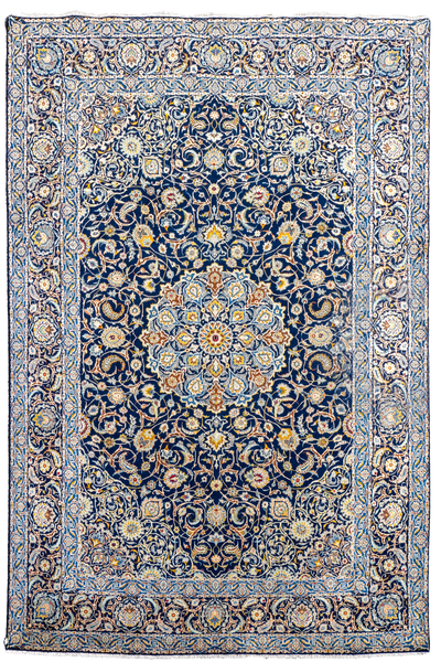 Kashan - Persian Hand Knotted Rug - 390x295 cms