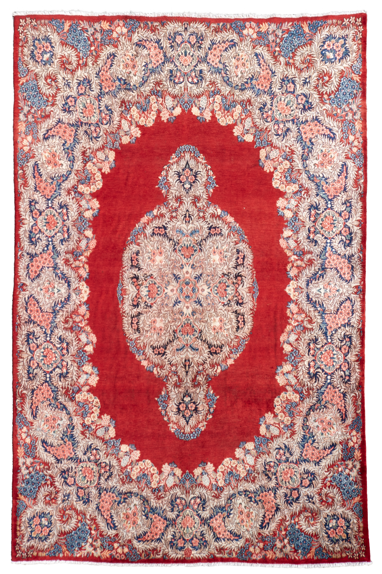 Kerman Persian Handknotted Rug 392x292 cm