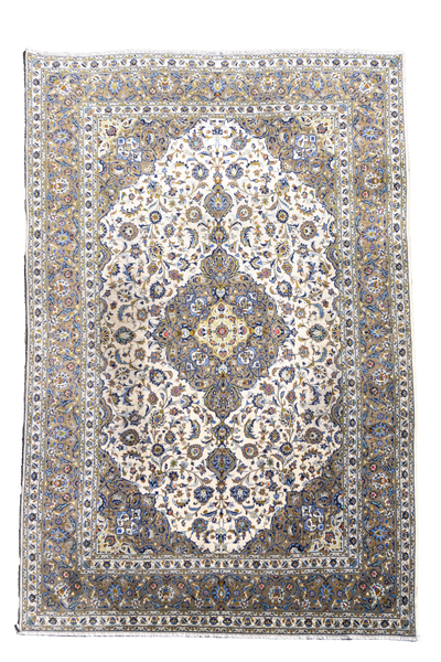 Kashan - Persian Hand Knotted Rug 102 - 377x255 cms